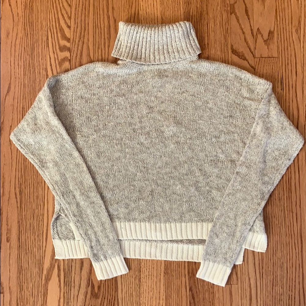 Soft, boxy Aerie turtleneck